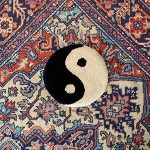 Tufted Yin Yang Wall Hanging